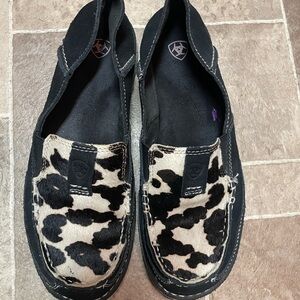 Ariat cow print